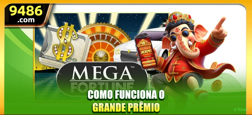 Imagem promocional da experiência de game da 676bet